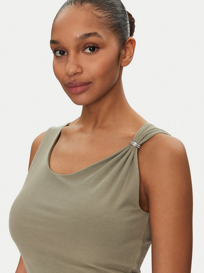 Guess Guess Top W5GP22 KAQL2 Grün Regular Fit
