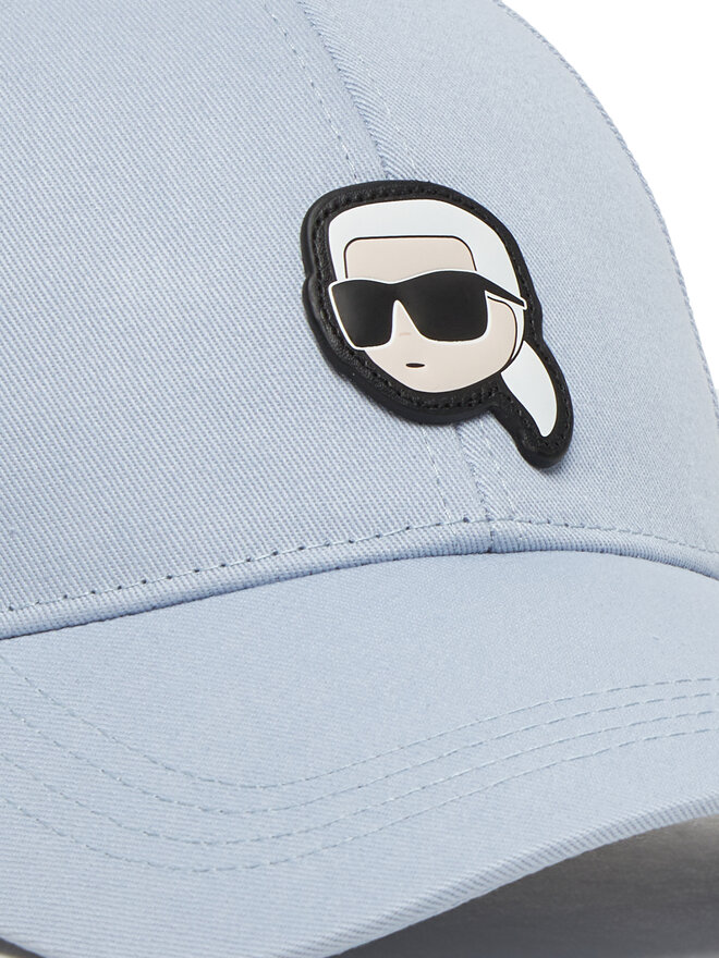 KARL LAGERFELD Kapa s šiltom KARL LAGERFELD A2W33059 Modra