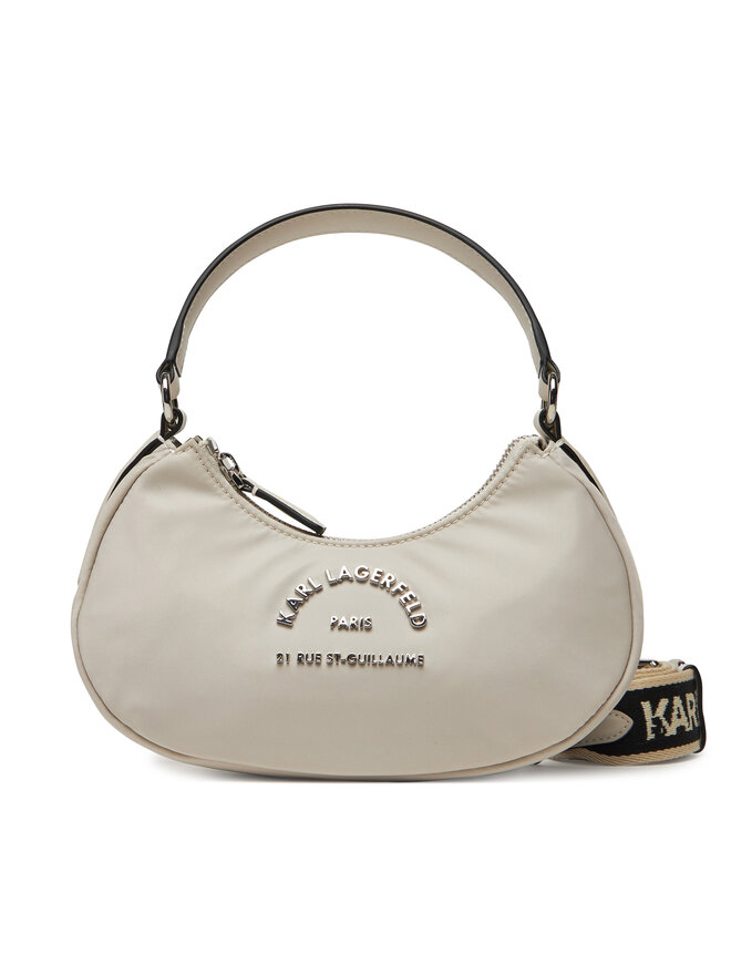 KARL LAGERFELD Ročna torba KARL LAGERFELD A2W30086 Écru