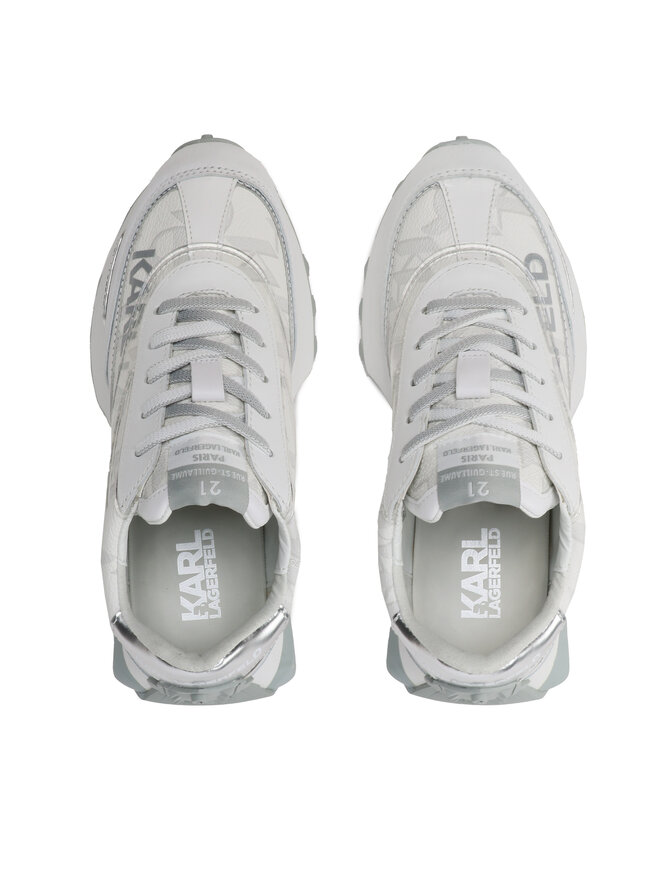 KARL LAGERFELD Sneakersy KARL LAGERFELD KL62928 Bílá
