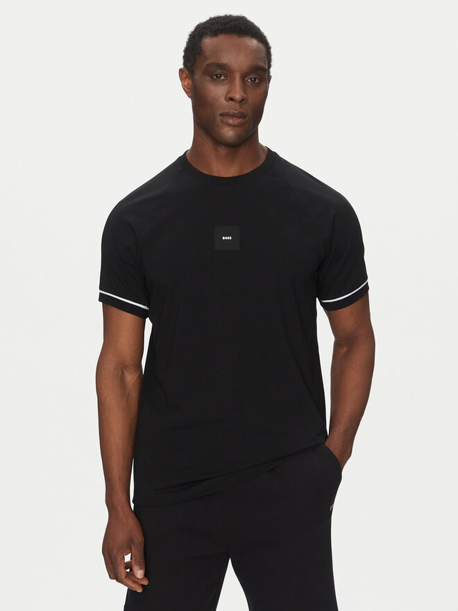 BOSS BOSS Camiseta 50537846 Negro Regular Fit