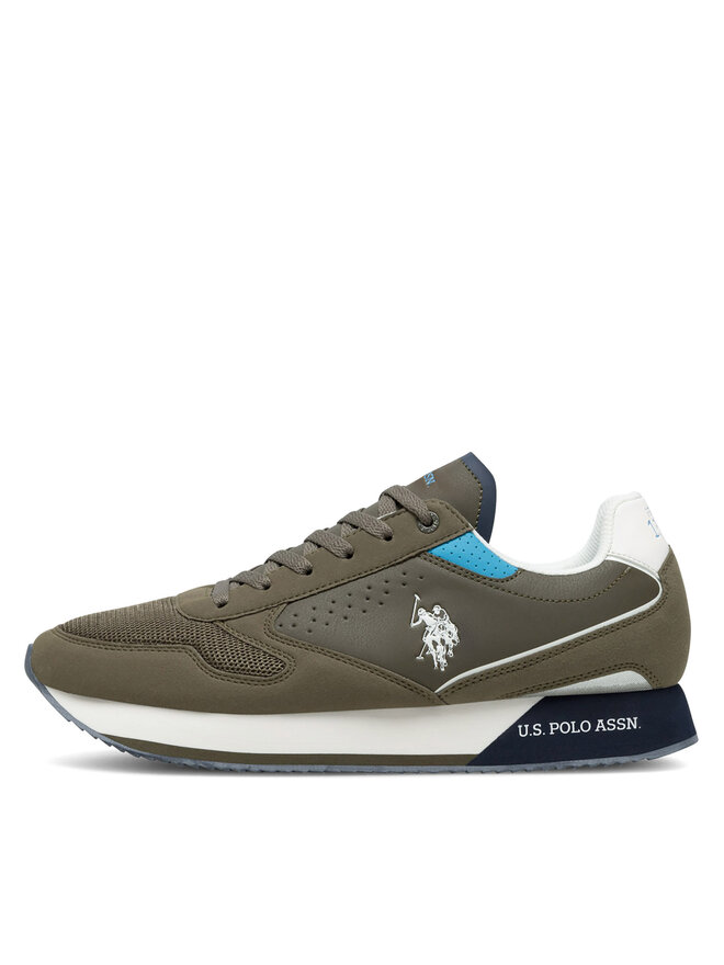 U.S. Polo Assn. Sneakersy U.S. Polo Assn. NOBIL003G Khaki