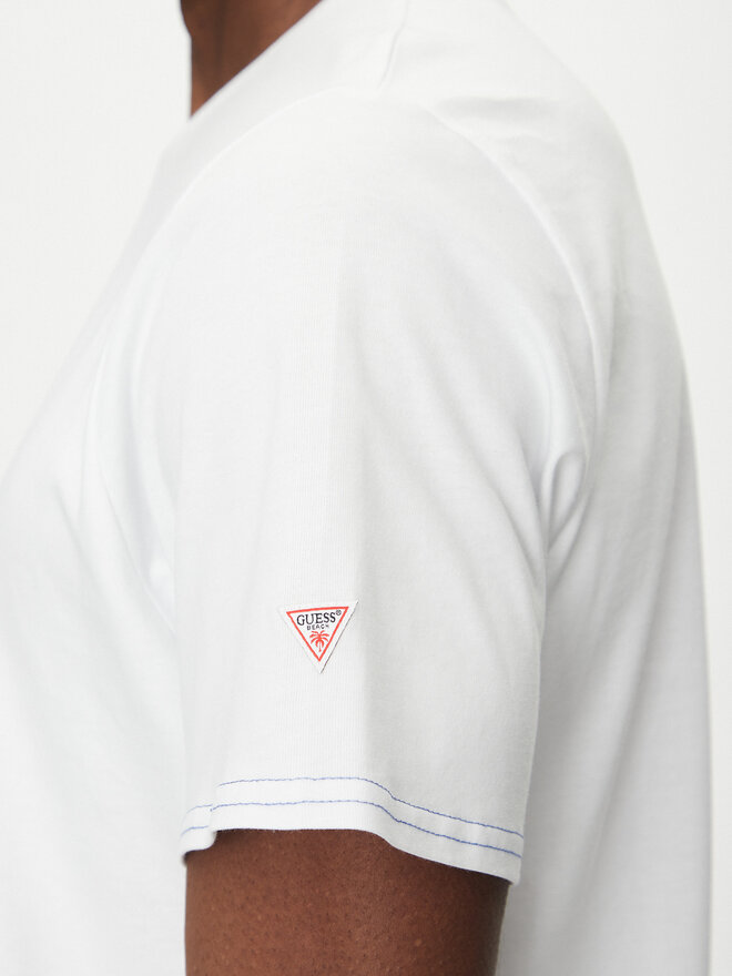 Guess Guess Camiseta F5GI06 I3Z14 Blanco Regular Fit