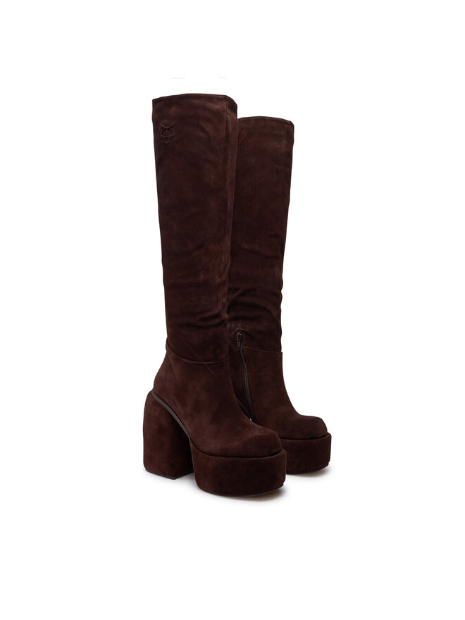 Naked Wolfe Botas altas Naked Wolfe Space Marrón