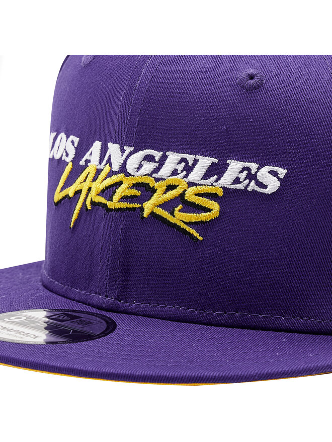 New Era Kšiltovka New Era La Lakers Script Logo 9Fifty 60285203 Fialová