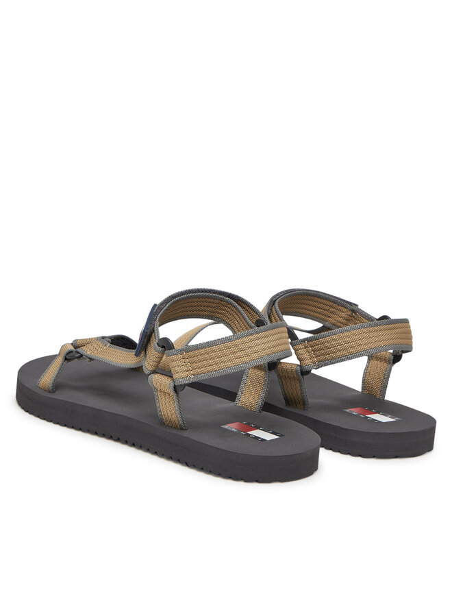 Tommy Jeans Sandali Tommy Jeans Tjm Casual Sandal EM0EM01563 Rjava