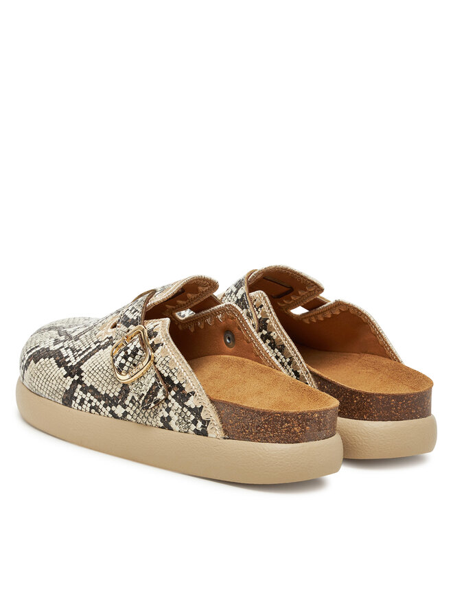 Scholl Παντόφλες Scholl Noelle Chunky F32258 Γκρι