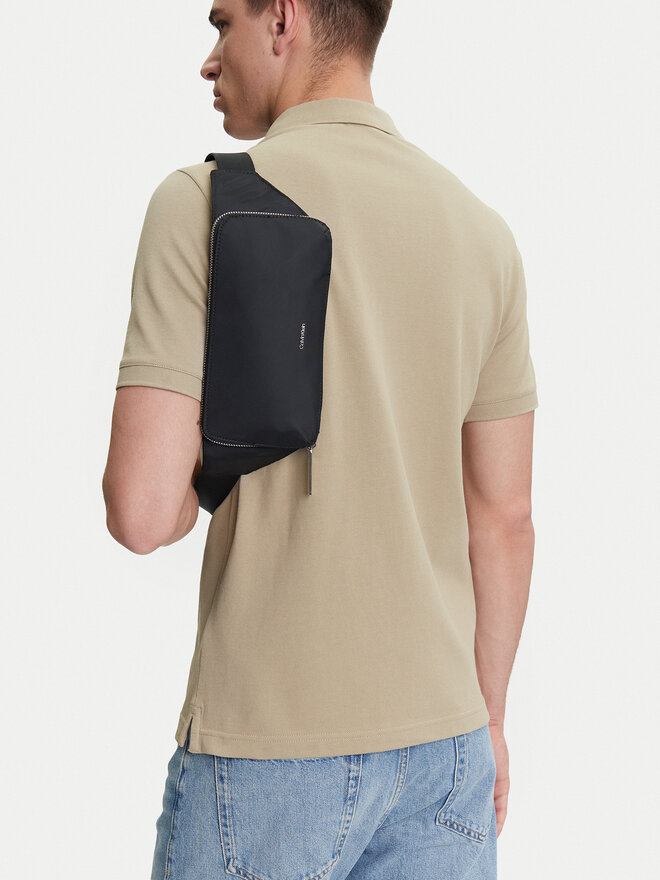Calvin Klein Τσαντάκι μέσης Calvin Klein Business Tech Waistbag K50K512903 Μαύρο