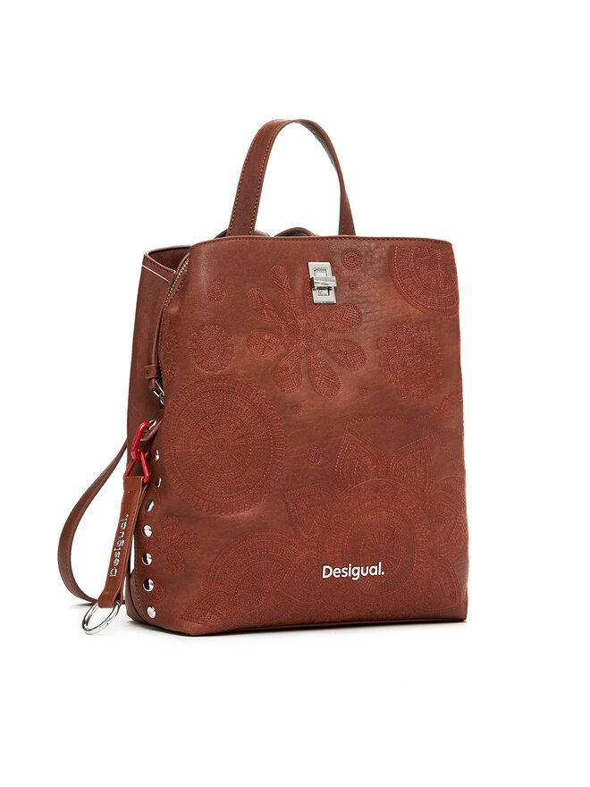 Desigual Plecak Desigual Dejavu Sumy Mini 25SAKP02 Brązowy