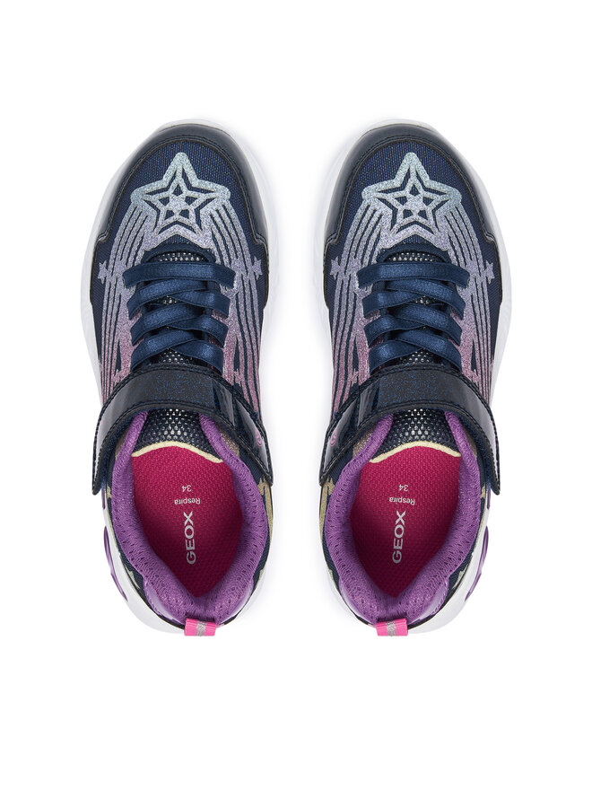 Geox Sneakers Geox J Assister Girl J56E9B 0ASKN C4269 D Dunkelblau