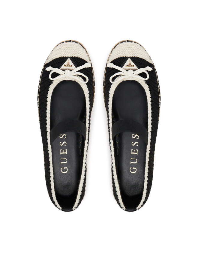 Guess Espadrilės Guess FLJJON FAB02 Juoda