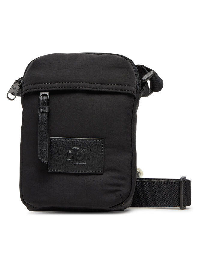 Calvin Klein Jeans Τσαντάκι Calvin Klein Jeans Metro Nylon Reporter Bag LV04G3089G Μαύρο