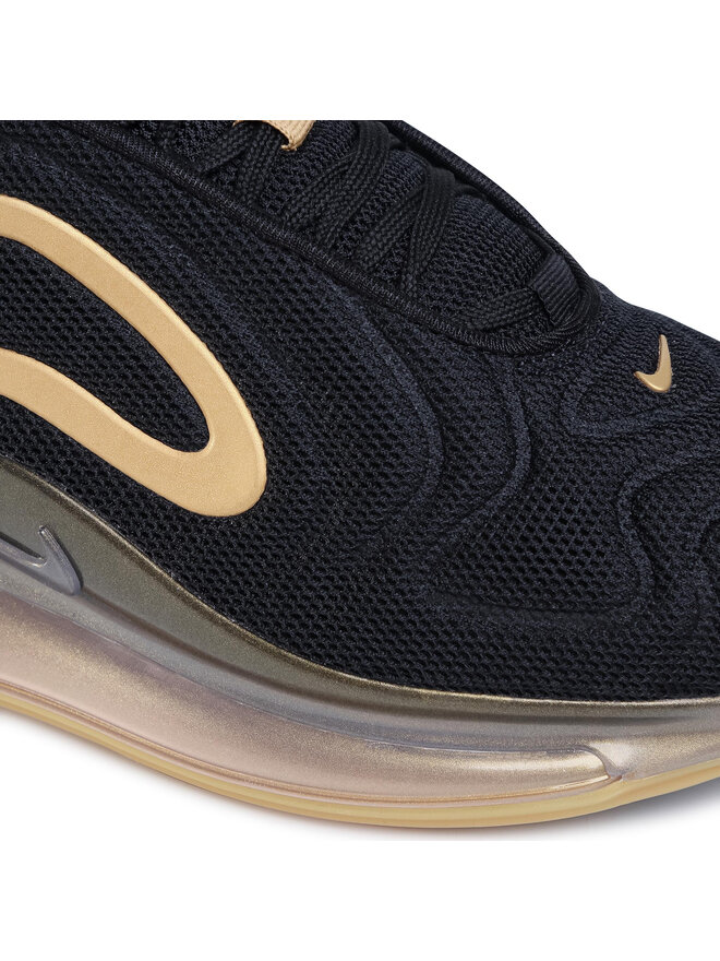Nike air max 720 black metallic gold shop