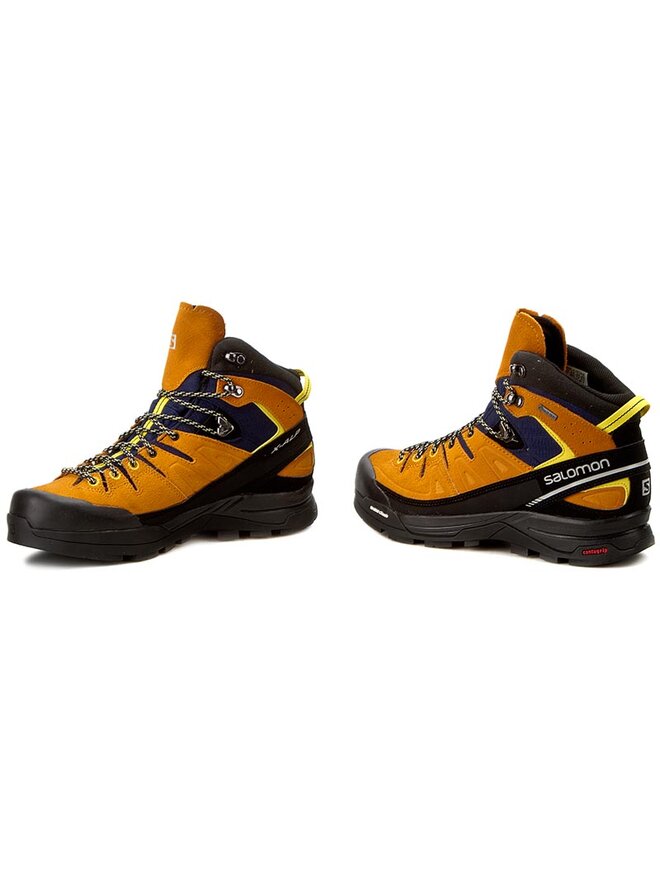 Trekkingschuhe Salomon X Alp Mid Ltr GTX GORE TEX 393251 27 V0 Orange eschuhe
