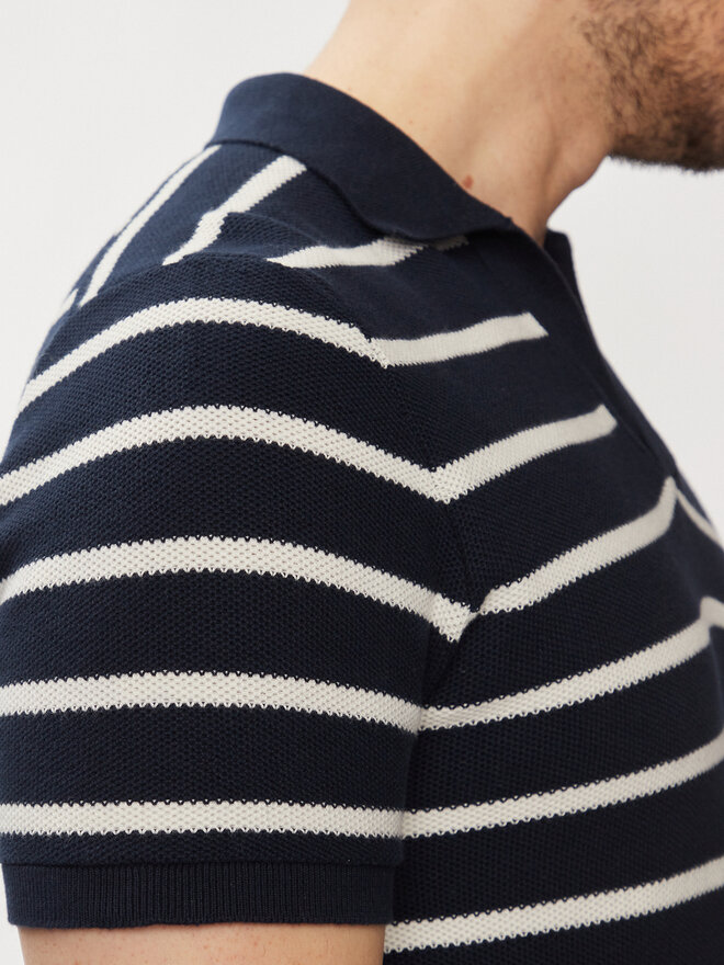 Brave Soul Brave Soul Polo MK-162CANNES Λευκό Straight Fit