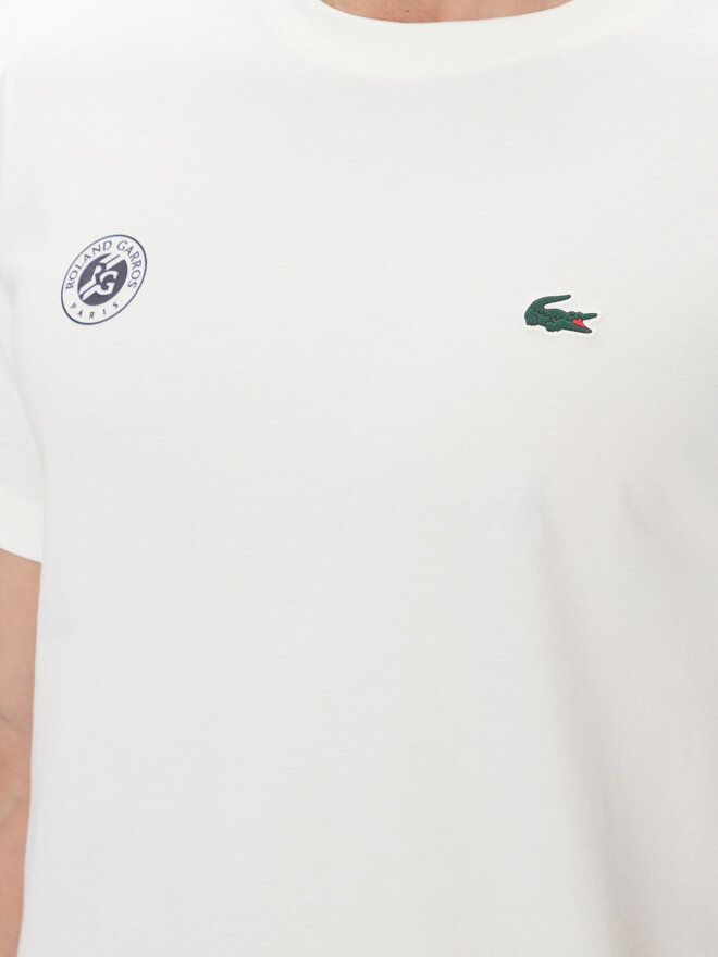 Lacoste Lacoste Футболка TH8309 Білий Regular Fit