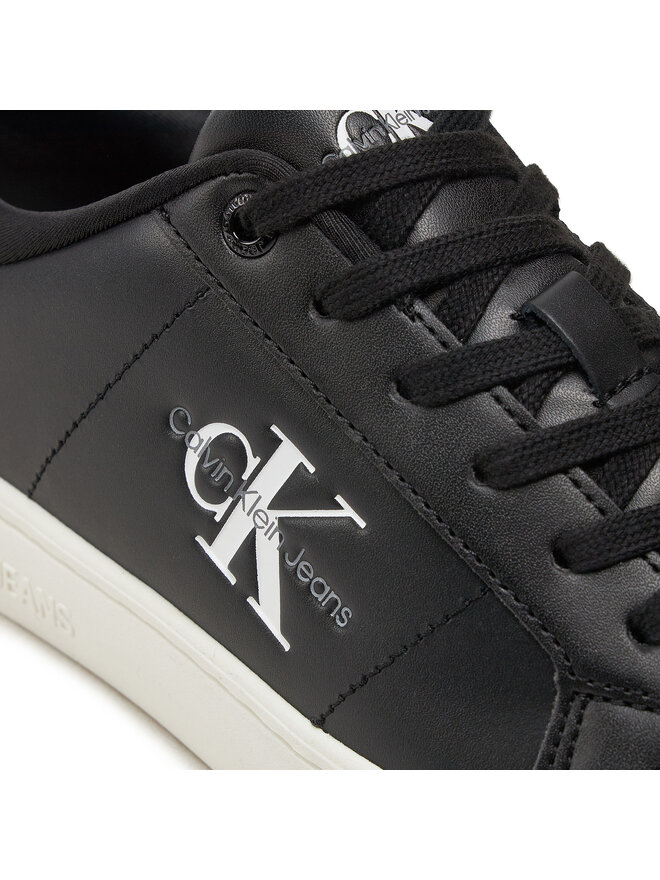 Calvin Klein Jeans Αθλητικά Calvin Klein Jeans Classic Cupsole Lowlaceup Lth Wn YW0YW01444 Μαύρο