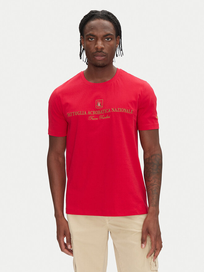 Aeronautica Militare Aeronautica Militare Camiseta 251TS2410J592 Rojo Regular Fit