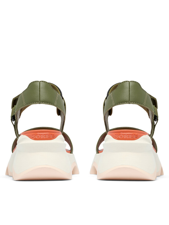 Sorel Sandały Sorel KINETIC™ Impact Y-Strap High 2030461 Zielony