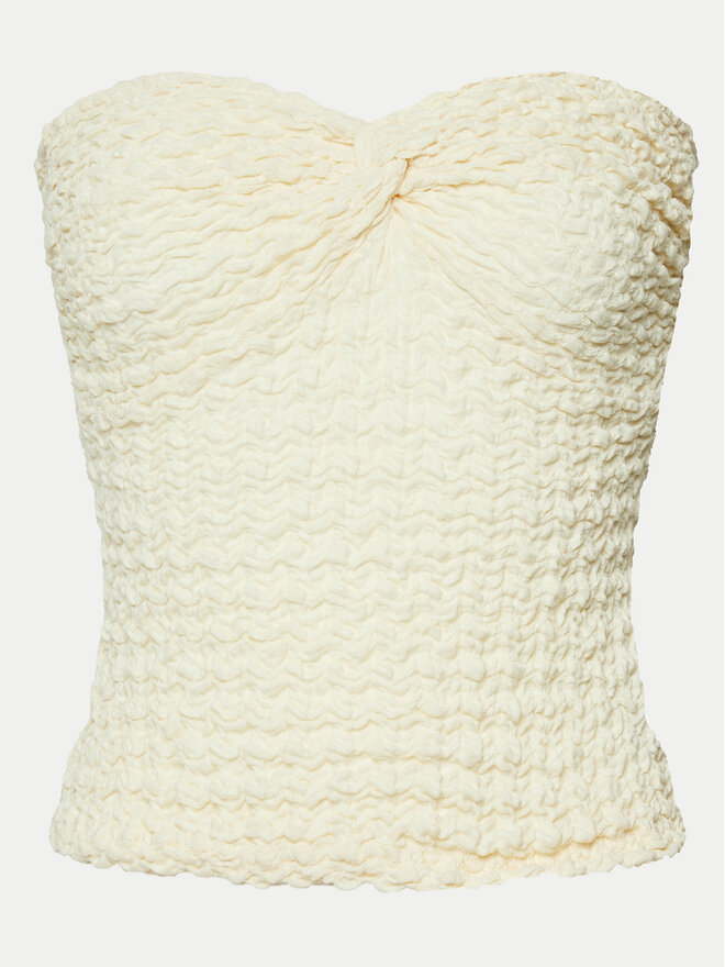 Vila Vila Топ Tiro 14106707 Бежевий Regular Fit