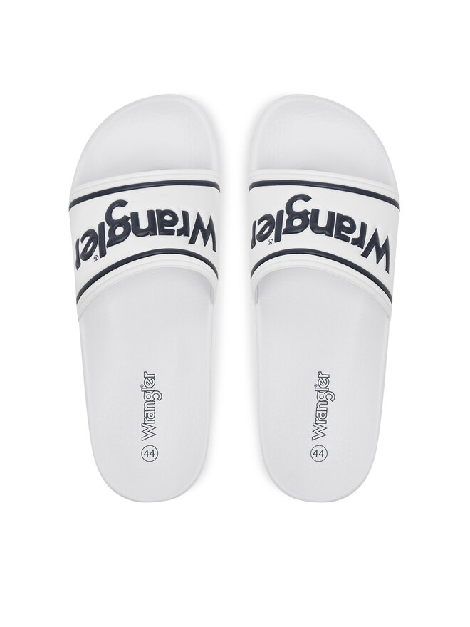 Wrangler Чехли Wrangler Avwewll Silder Men Low 20251042 Бял