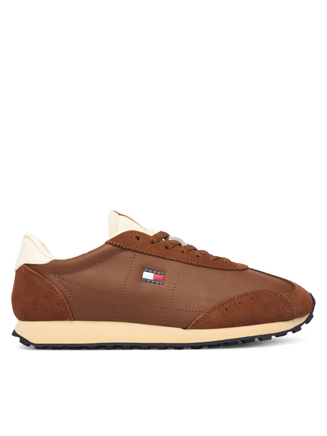 Tommy Jeans Sneakers Tommy Jeans Retro Runner Archive Ltr EN0EN03097 Braun