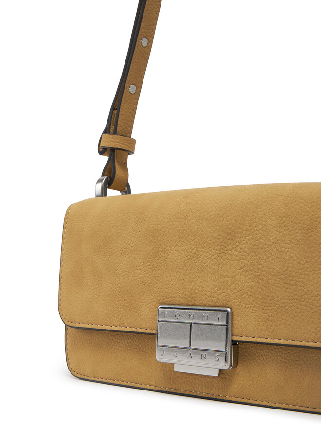 Tommy Jeans Handtasche Tommy Jeans Tjw Fashionista Crossover AW0AW17306 Beige