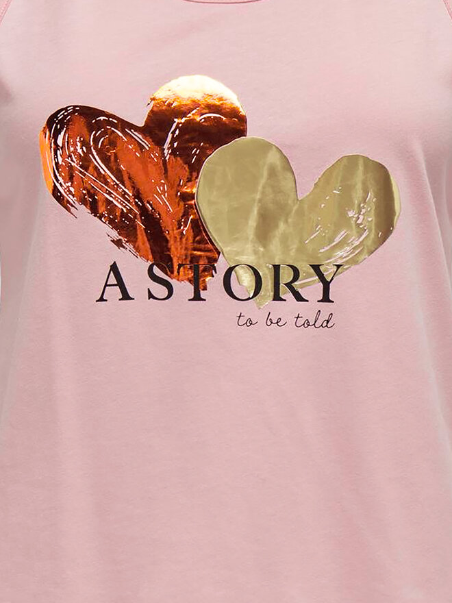 ONLY ONLY Top Henny 15327669 Rosa Regular Fit