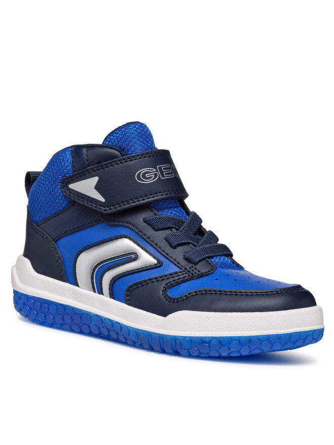 Geox Sneakersy Geox J Buzzerlight Boy J46MCA 05411 C4226 D Tmavomodrá