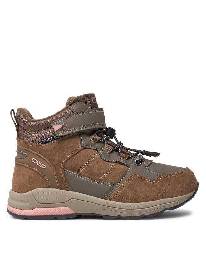 CMP Sneakersy CMP Kids Hadil Leather Wp Urban Shoes 3Q84524 Hnědá