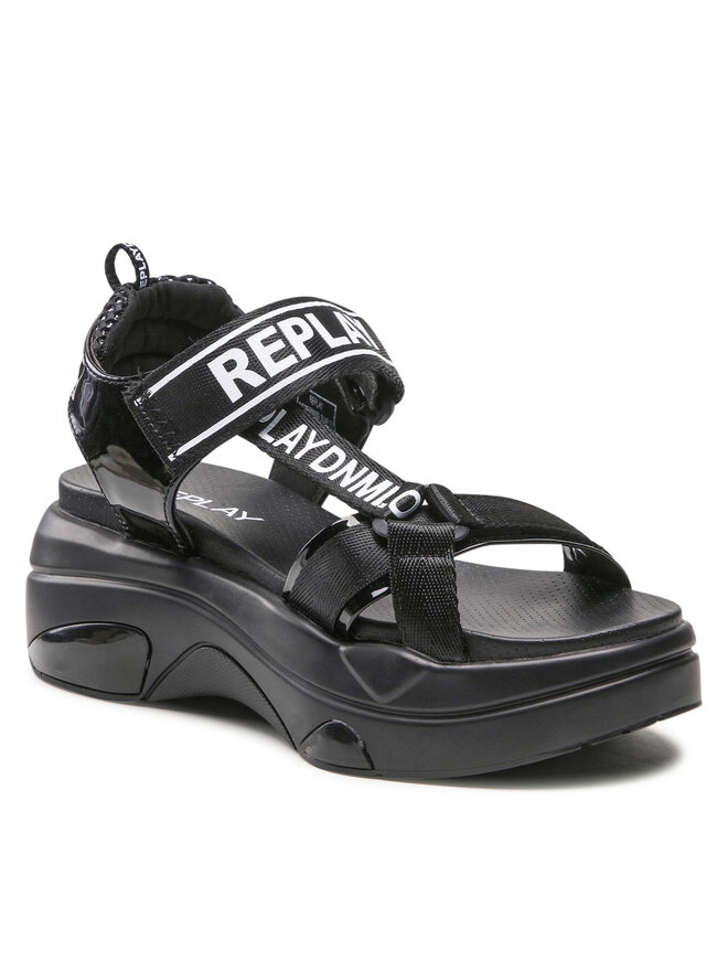 Sandalen Replay Wellow GWS2E.000.C0006S Schwarz eschuhe