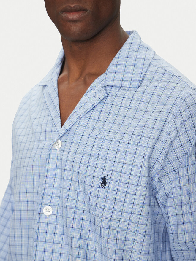 Polo Ralph Lauren Polo Ralph Lauren Pijama 714899627011 Celeste Regular Fit