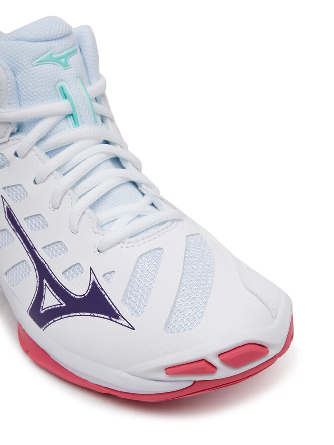 Mizuno Buty halowe Mizuno Wave Voltage 2 Mid V1GC2465 Biały