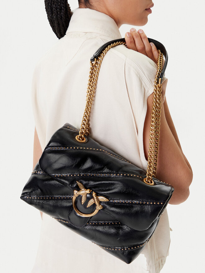PINKO Borsetta PINKO Love Puff Classic Cl PE 25 PLTT 100038 A26T Nero