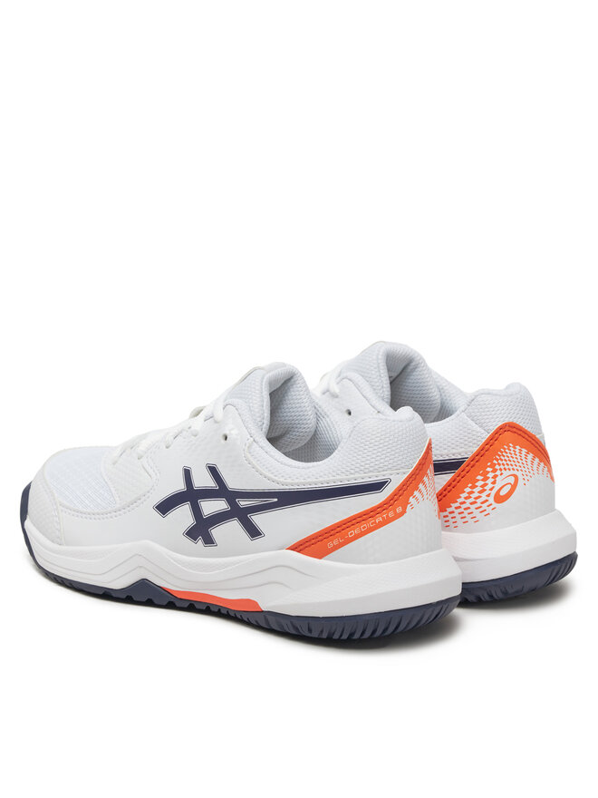 Asics Scarpe da tennis Asics Gel-Dedicate 8 Gs 1044A077 Bianco