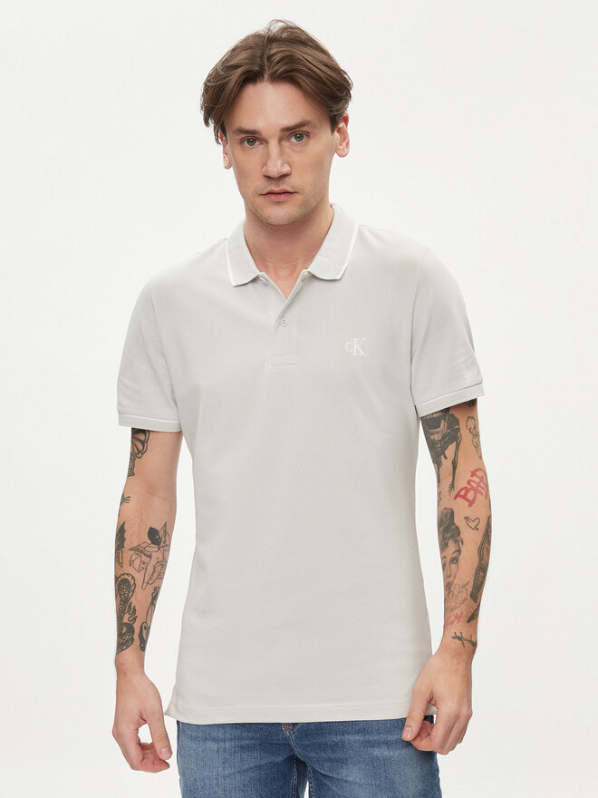 Calvin Klein Jeans Calvin Klein Jeans Pólóing J30J315603 Szürke Slim Fit