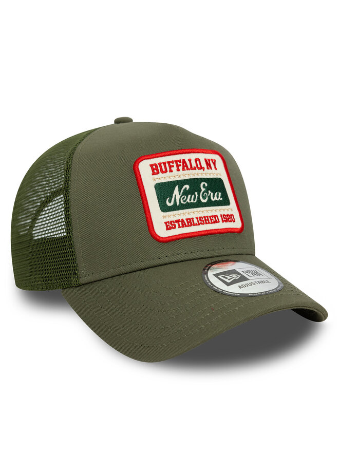 New Era Czapka z daszkiem New Era Patch Trucker 60603678 Khaki