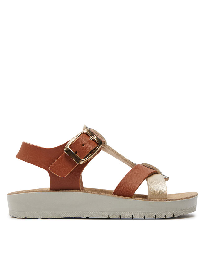 Geox Sandály Geox J Sandal Costarei Gi J45EAG 05404 C5B2U M Béžová