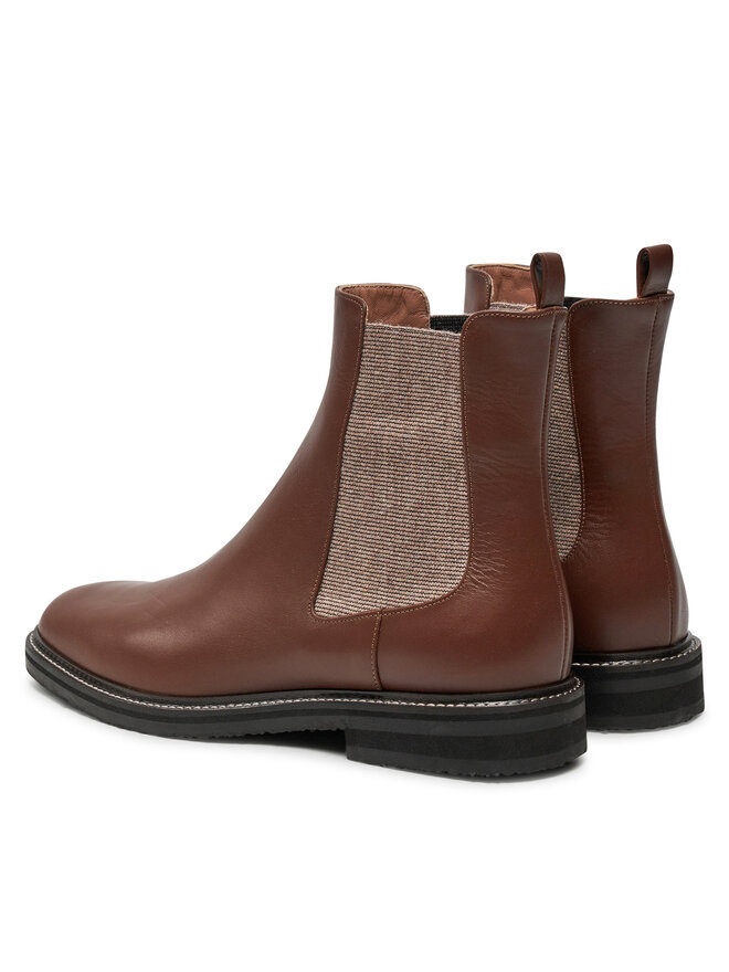 Pollini Μποτάκια με λάστιχο Pollini SA21083G1LTDG217 Καφέ