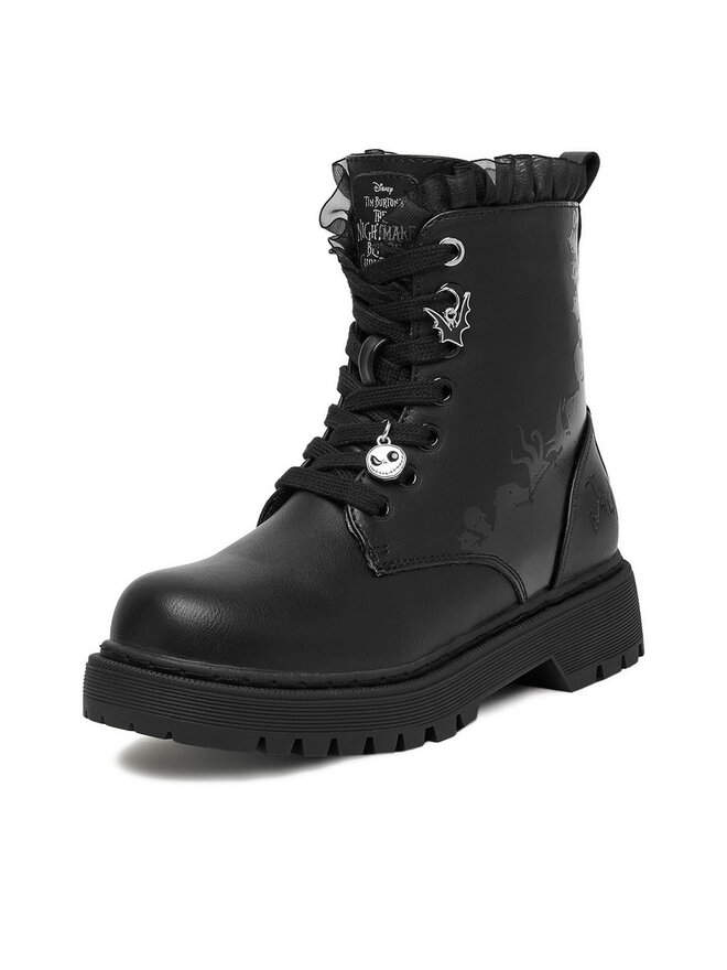 NIGHTMARE BEFORE CHRISTMAS Schnürschuhe NIGHTMARE BEFORE CHRISTMAS CEO-CS-AW25-358DNBC Schwarz