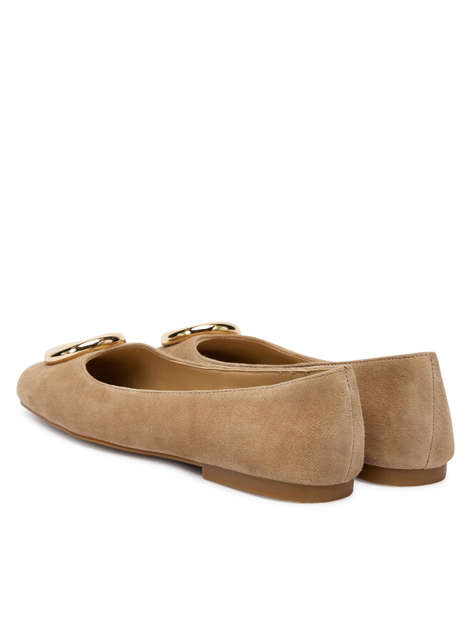 MICHAEL Michael Kors Balerinke MICHAEL Michael Kors Milan 40F5MLFP1S Rjava