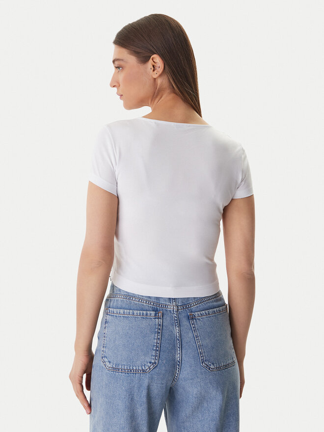 Guess Guess T-Shirt W6GP11 K2933 Weiß Regular Fit