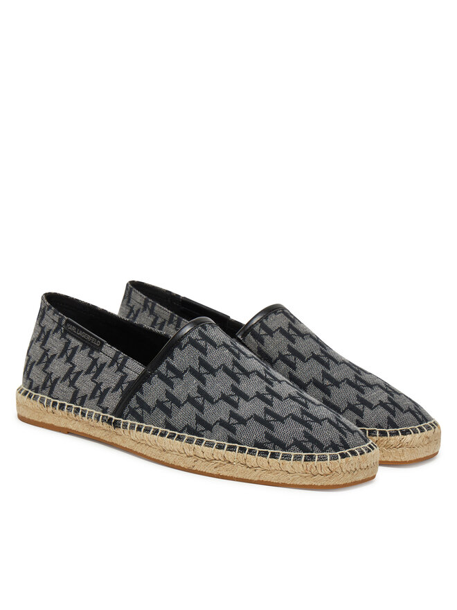 KARL LAGERFELD Espadrile KARL LAGERFELD KL70125 Negru
