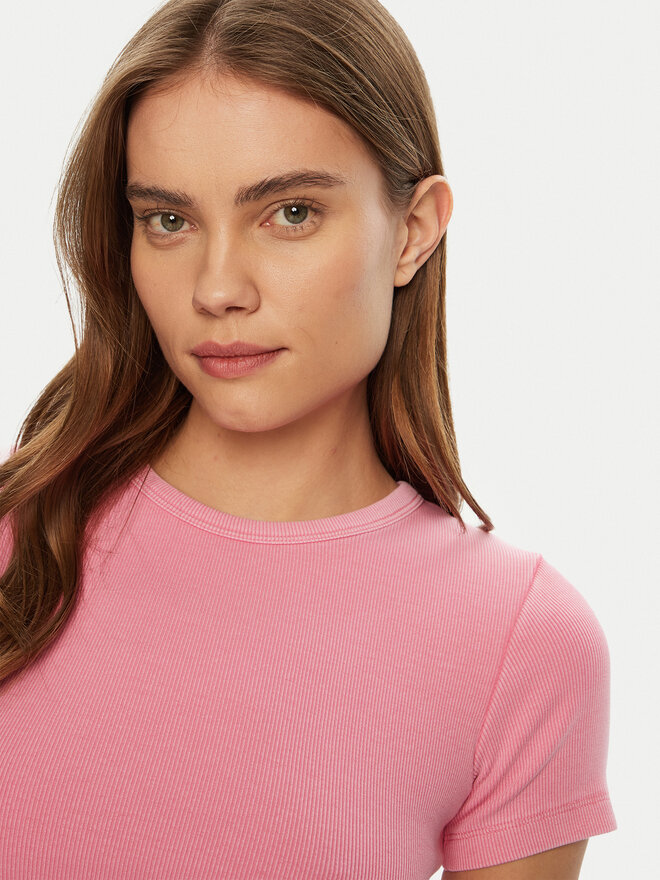 JJXX JJXX Camiseta Frankie 12239962 Rosa Slim Fit
