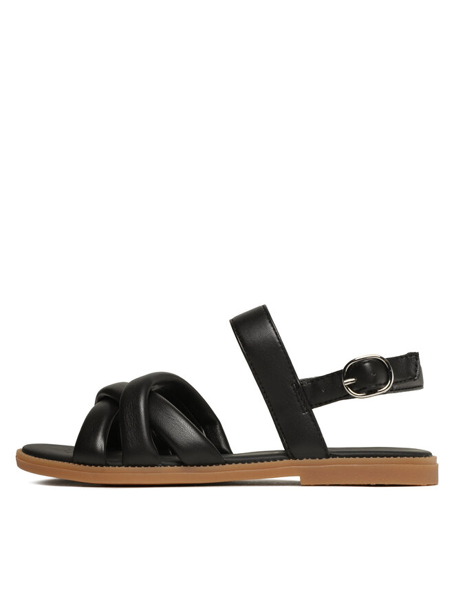 Geox Basutės Geox J Sandal Karly Girl J3535C000KBC9999 D Juoda