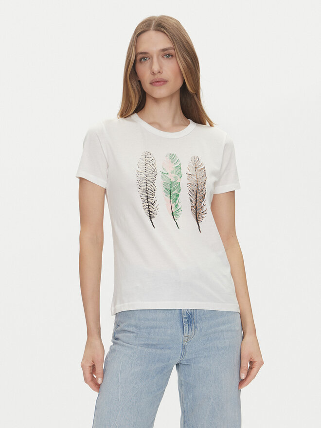 JDY JDY Camiseta Michigan 15311702 Blanco Regular Fit