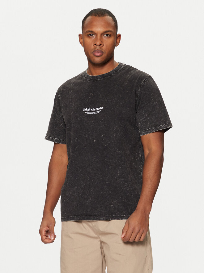 Jack&Jones Jack&Jones Marškinėliai Vesterbro 12256715 Juoda Relaxed Fit