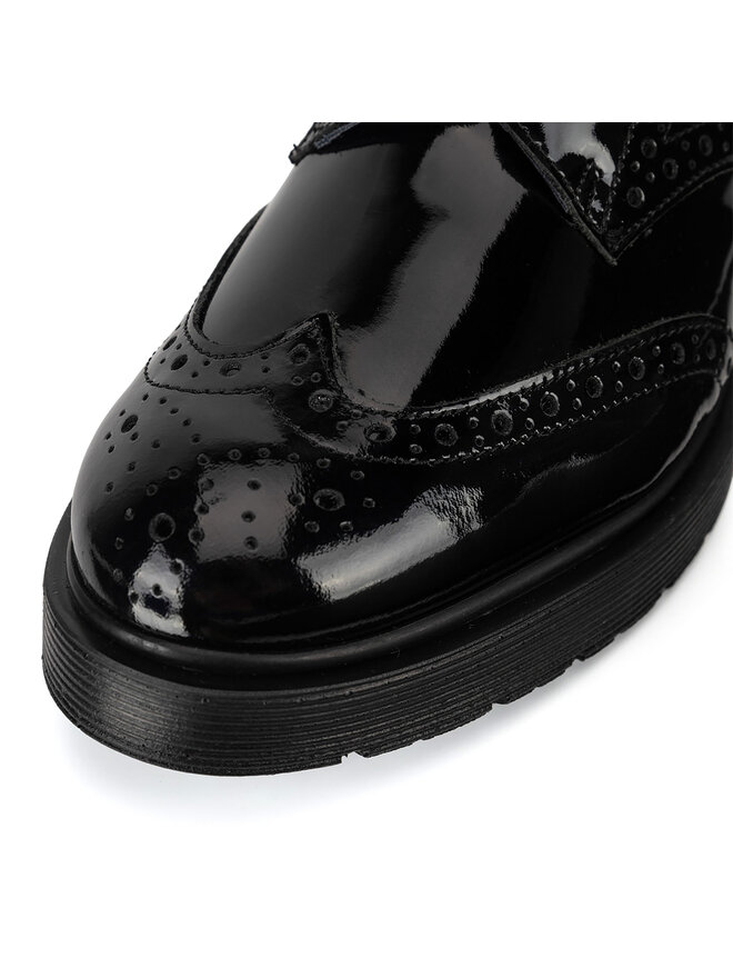 GINO ROSSI Oxford Schuhe Gino Rossi BELLA-124-25900W Schwarz