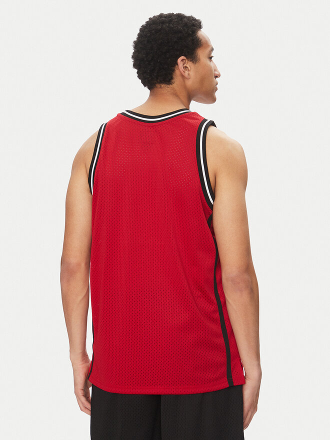 DC DC Tank-Top ADYKT03257 Rot Regular Fit