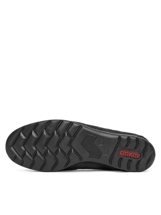 Rieker Mokasyny Rieker L9354-00 Czarny